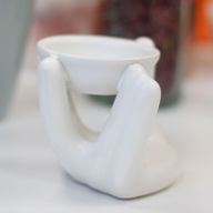Hand Duftlampe - Weiss