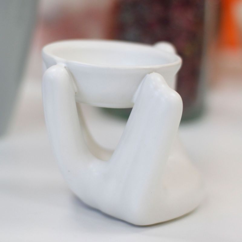 Hand Duftlampe - Weiss