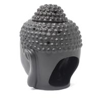 Budakopf Duftlampe   - Schwarz