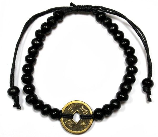 Feng-Shui-Armbänder schwarz