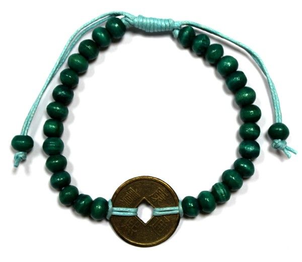 Feng-Shui-Armbänder grün