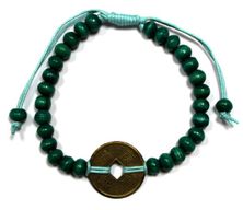 Feng-Shui-Armbänder grün
