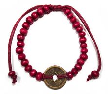 Feng-Shui-Armbänder rot