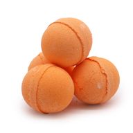 Badebombe mit ätherischem Öl - Zitronengras & Mandarine