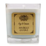 Sojawachskerze in Glas "Feige & Johannisbeere"