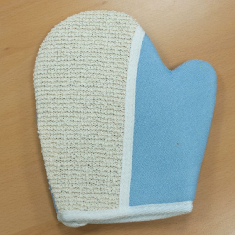 Massage- & Exfolierartikel Jutefäustlinge - Farbenmix