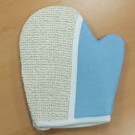 Massage- & Exfolierartikel Jutefäustlinge - Farbenmix