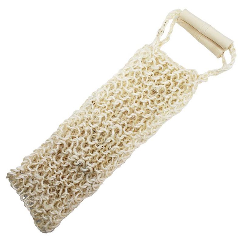 Massage- & Exfolierartikel extra-dickes Juterückenband - naturfarben