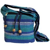 Nepal tasche - blau