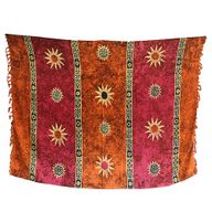 Bali Keltische Sarongs – Sonnensymbole (4 verschiedene Farben)