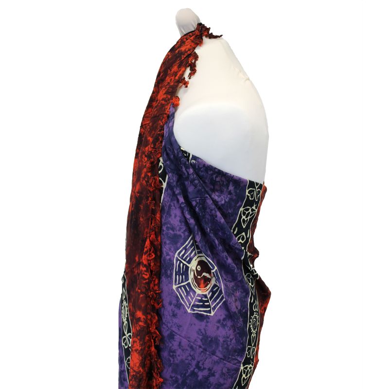 Keltische Bali-Sarongs – Yin und Yang (4 verschiedene Farben)