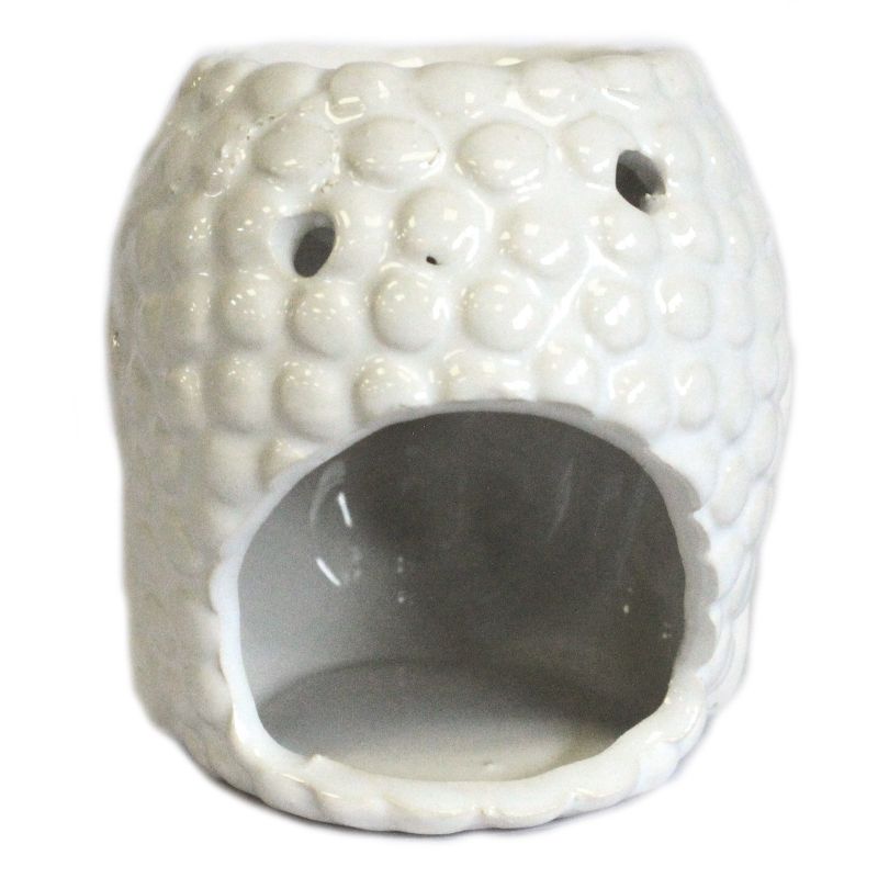 Weiße Buddha Duftlampe