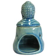 Sitzender Blauer Buddha Duftlampe