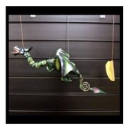 Kokosnuss-Drachenmobile Grün 50 cm