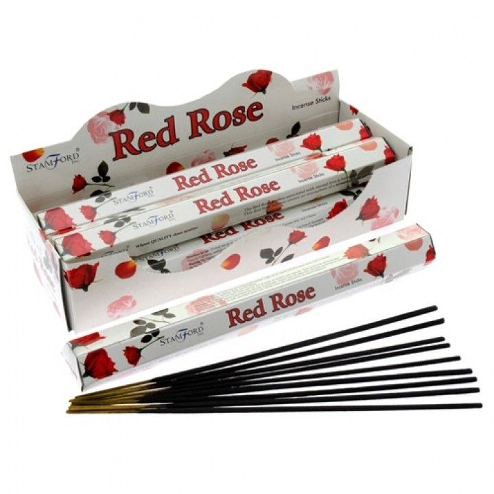 20 Räucherstäbchen 'Rote Rosen'