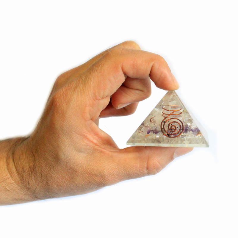 Mittelgroße Orgonit Pyramide - 55mm