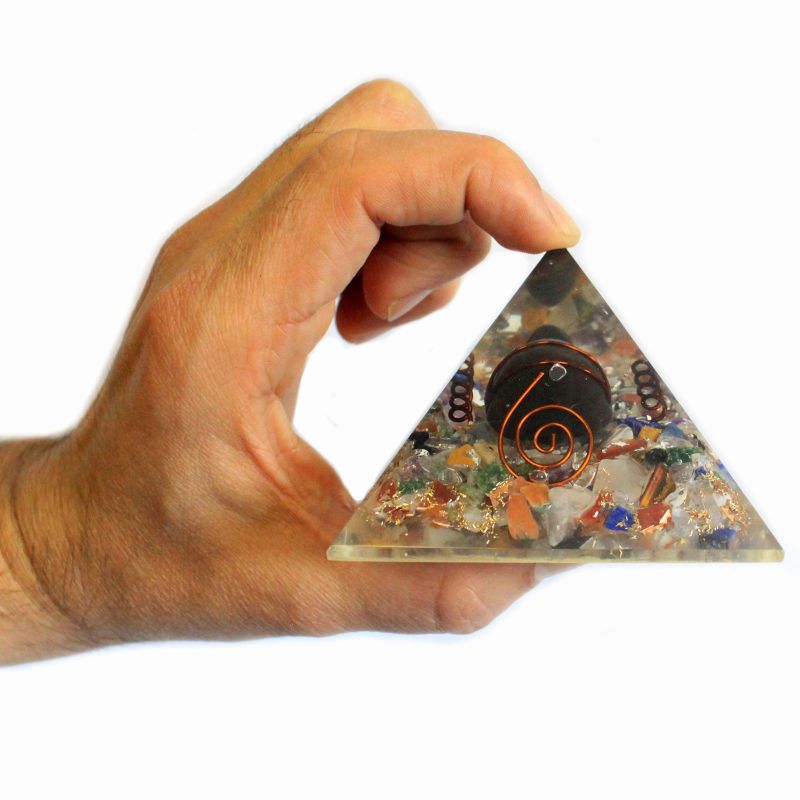 Mittelgroße Orgonit Pyramide - 60mm