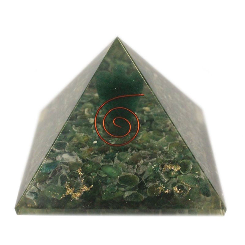 Große Orgonit Pyramide 'Engel' - 70mm
