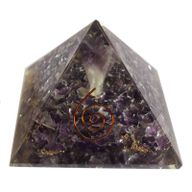 Große Orgonit Pyramide 'Engel' - 70mm