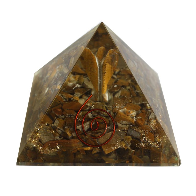 Große Orgonit Pyramide 'Engel' - 70mm