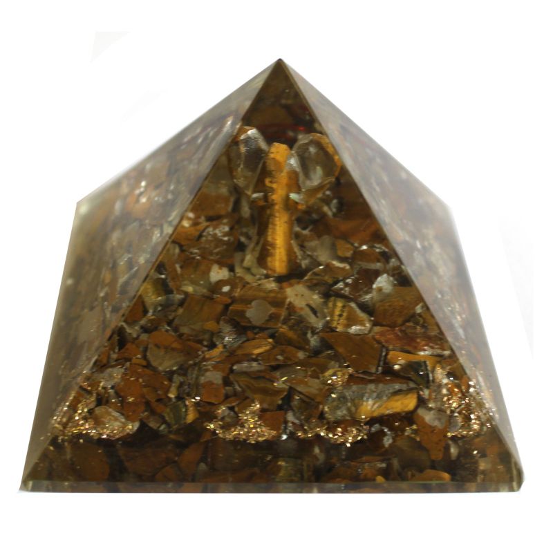 Große Orgonit Pyramide 'Engel' - 70mm