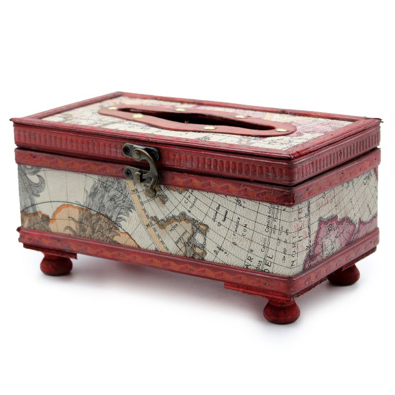 Taschentücherbox mit Füßen - Design 2