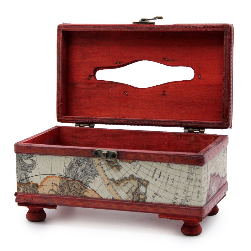 Taschentücherbox mit Füßen - Design 2