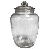 Glasbehälter - groß, klassisch - 23x14cm