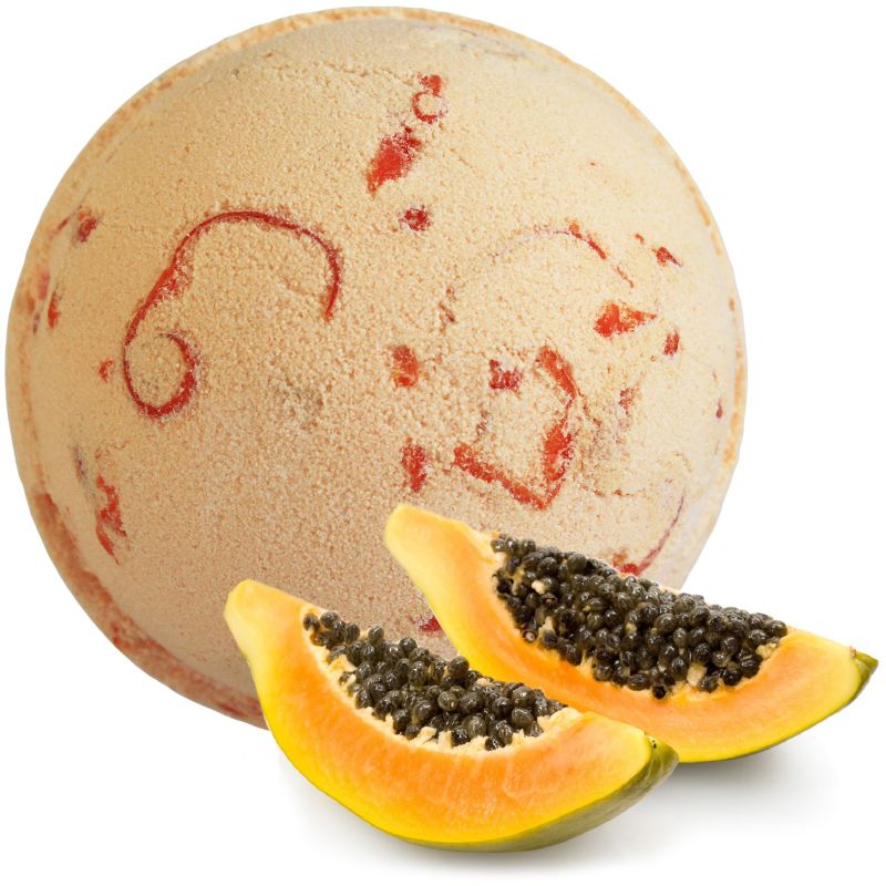 Badebombe "Tropical Paradise" 180g - Papaya