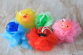 mit quietschenden Tieren in 5 Farben - 30g