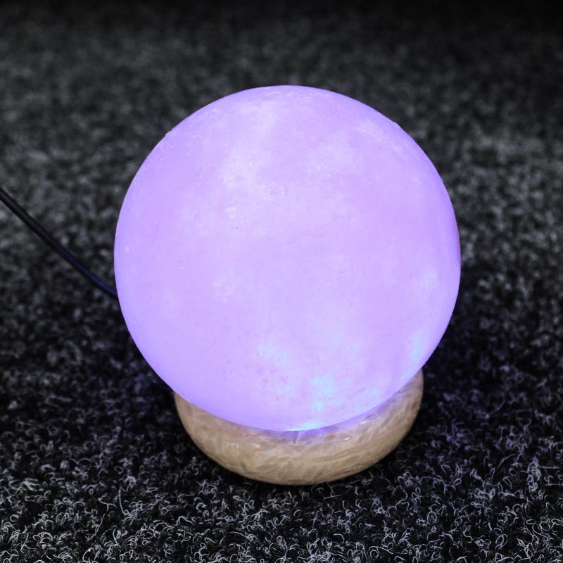 USB-Salzlampe - 8 cm (multifarben)
