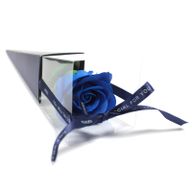 einzelne Rose - blau
