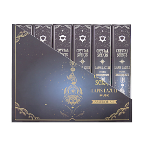 12x Lapis Crystal Scents Räucherstäbchen - Moschus