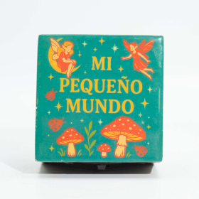Kleine emaillierte Box – Mi Pequeno Mundo