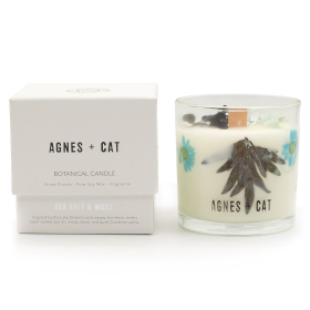 Agnes & Cat Botanische Sojakerze – Meersalz & Moos