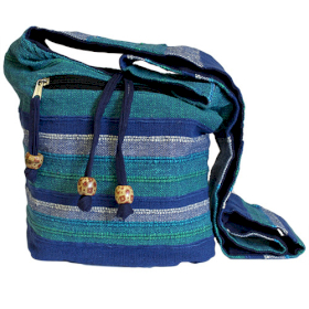 4x Nepal tasche - blau