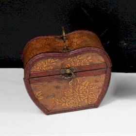 Apfelförmige Vintagebox