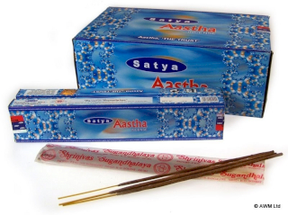 12x Aastha Incense - 15g packs