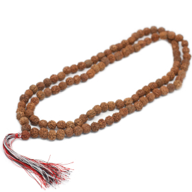 3x 108 Rudraksha Mala - Natürlich