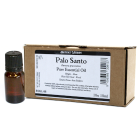 10x Palo Santo Ätherisches Öl 10ml - (ohne Etiketten) in der 10er-Box