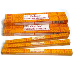 12x Goloka Nagchampa Incense Räucherstäbchen 16g