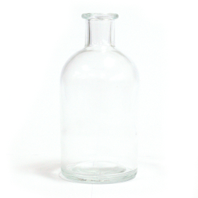 250 ml Runde antike Diffusorflasche - transparent