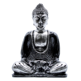 Schwarz & Grauer Buddha - Medium - Mittel
