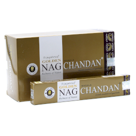 12x 15g Packung Golden Nag - Chandan