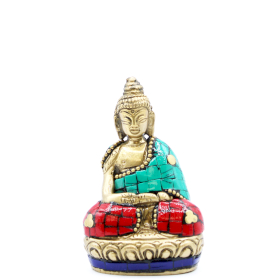 Messing-Buddhafigur - Hände oben - 7,5 cm