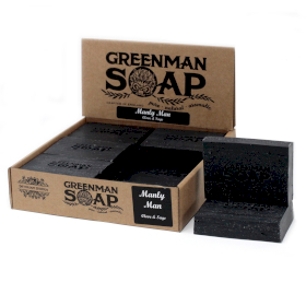 12x Greenman Seife 100g - Männlicher Mann