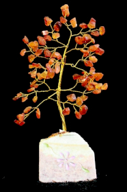 Indische Edelsteinbäume Karneol - 80Steine