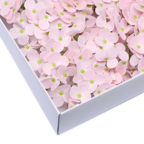 36x DIY Seifenblumen - Hyacinthe - Rosa