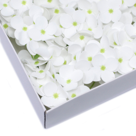 36x DIY Seifenblumen - Hyazinthen - Weiß