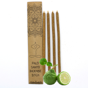 3x Palo Santo Large Incense Sticks - Bergamot